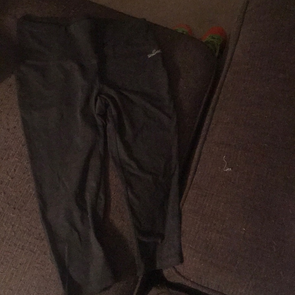 Capri leggings and swim suit